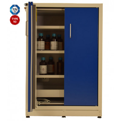 Шкаф и тумба для хранения легковоспламеняющихся веществ серии LSS Шкаф и тумба для хранения легковоспламеняющихся веществ серии LSS