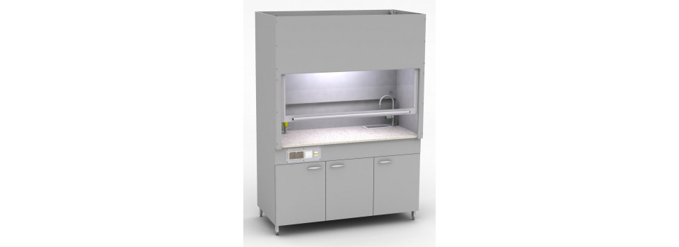 Новый продукт каталога: Вытяжной шкаф лабораторный серии «Эксперт»