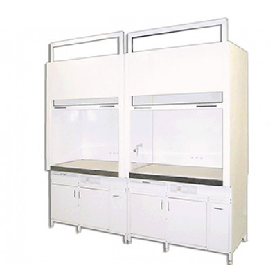 Шкаф вытяжной лабораторный сдвоенный, секционный Шкаф вытяжной лабораторный сдвоенный, секционный