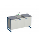 Столы-мойки одинарные серии СМО