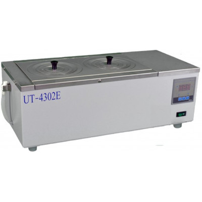 Баня водяная лабораторная двухместная UT-4302Е Баня водяная лабораторная двухместная UT-4302Е