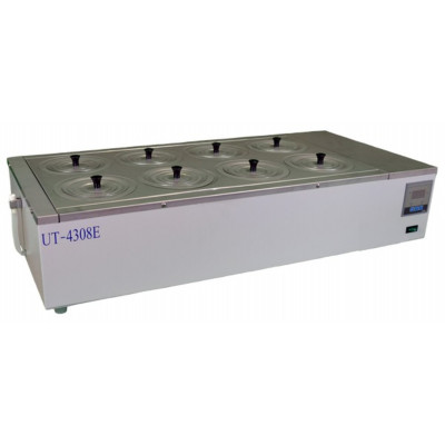 Баня водяная лабораторная восьмиместная UT-4308Е Баня водяная лабораторная восьмиместная UT-4308Е
