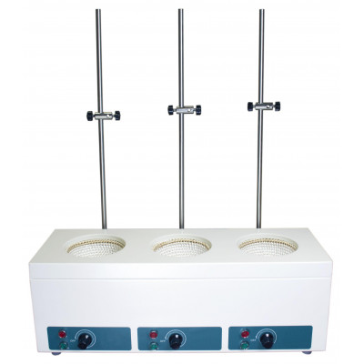 Колбонагреватель трехместный 500 мл UT-4100-3 Колбонагреватель трехместный 500 мл UT-4100-3